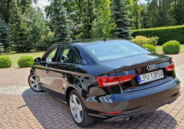 Audi A3 cena 67777 przebieg: 135000, rok produkcji 2017 z Chorzele małe 232